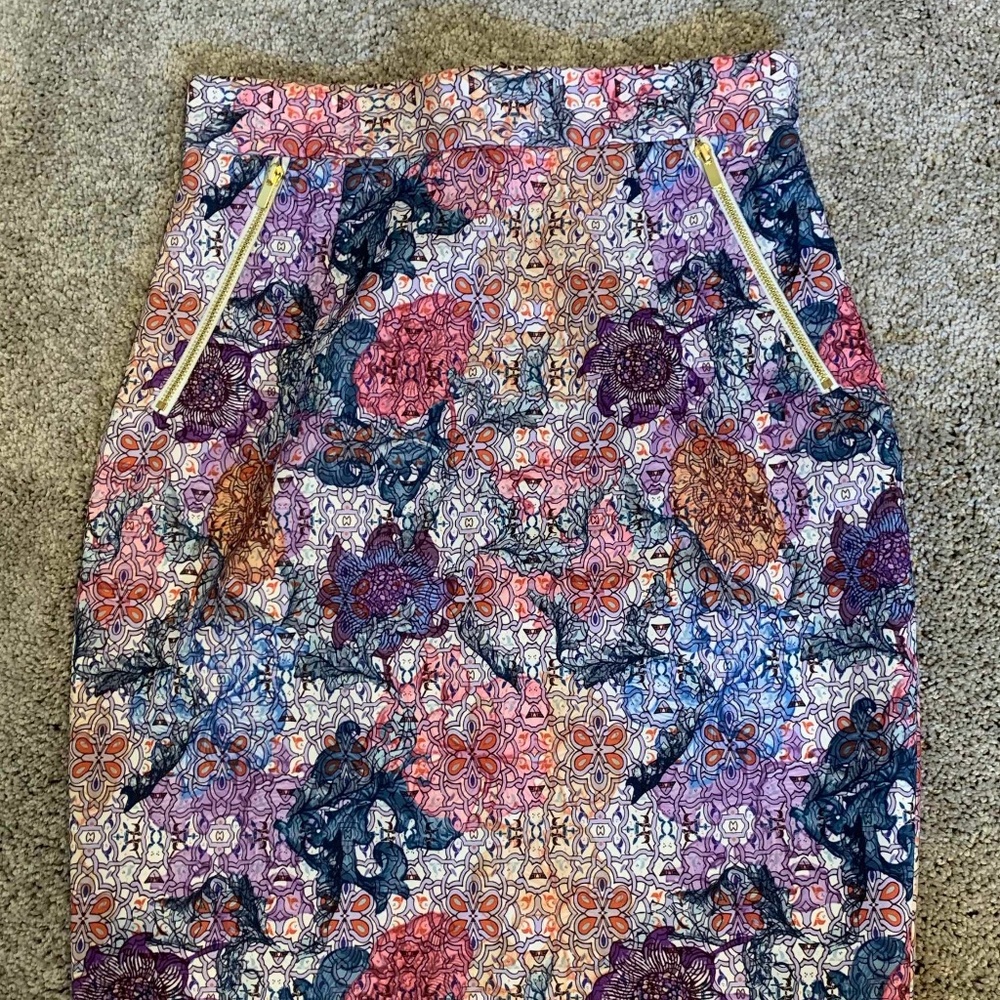 Colorful Patterned Skirt